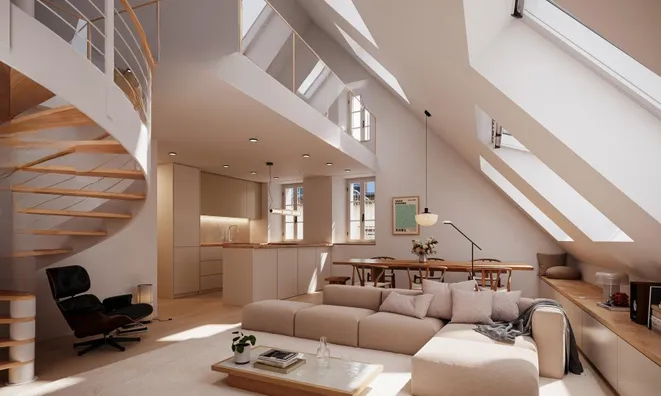 Недвижимость Penthouse 3 bedrooms for sale in Echternach: 2