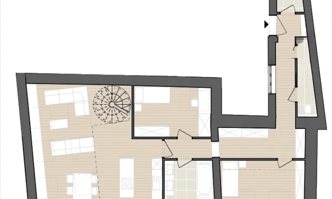 Недвижимость Penthouse 3 bedrooms for sale in Echternach: 6