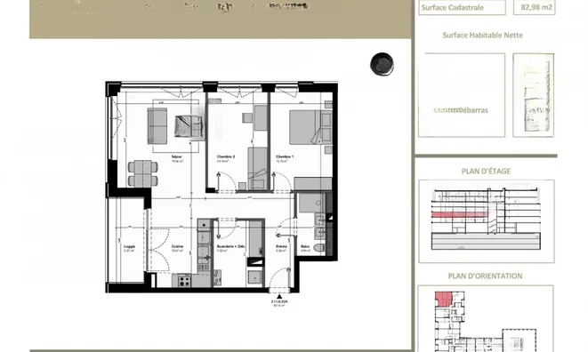 Недвижимость Apartment 2 bedrooms for sale in Belval: 1