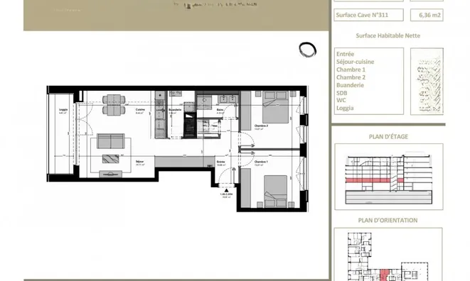 Недвижимость Apartment 2 bedrooms for sale in Belval: 1