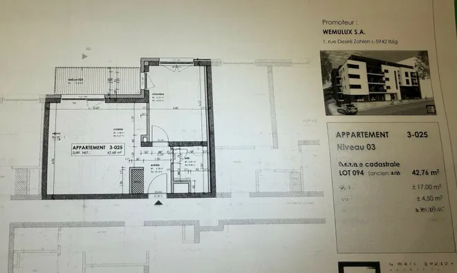 Недвижимость Apartment 1 bedroom for sale in Luxembourg-Gasperich - Cloche d'or: 7