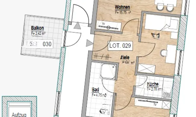 Недвижимость Apartment for sale in Echternach: 1