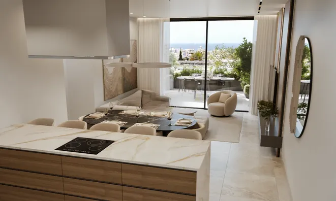 Недвижимость 2+1 Bedroom Penthouse For Sale in Germasogeia, Limassol: 2