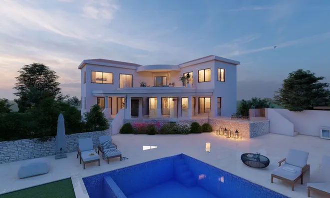 Недвижимость 5 Bedroom Villa For Sale in Pegeia, Paphos: 1