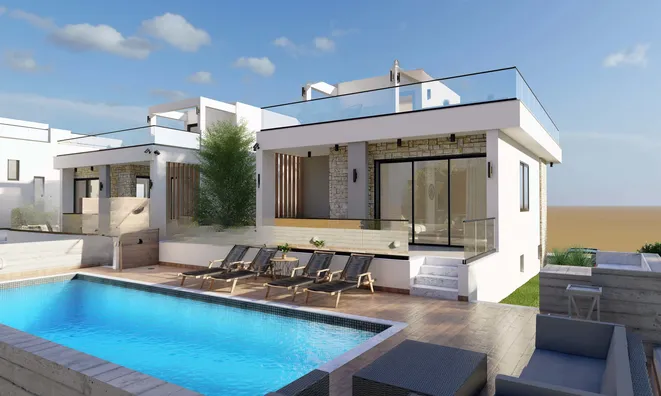 Недвижимость 4 Bedrooms Villa For sale in Chlorakas, Paphos: 4