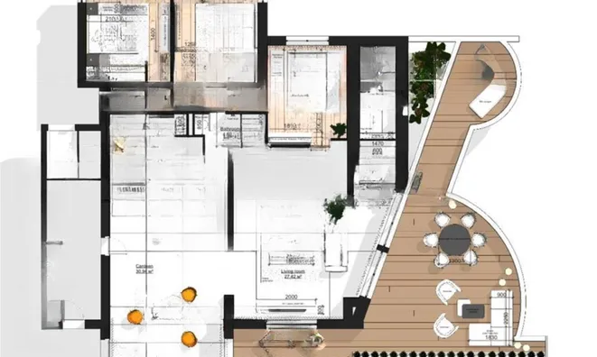 Недвижимость Apartment Monaco, La Rousse: 22