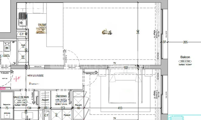 Недвижимость Apartment Monaco, La Rousse: 13