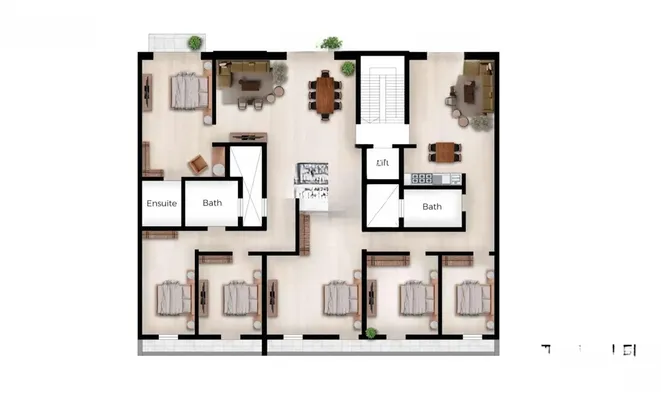 Недвижимость Southern Haven Apartments: 4