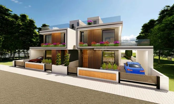 Недвижимость 3 Bedrooms Semi-detached For sale in Perivolia, Larnaca: 1