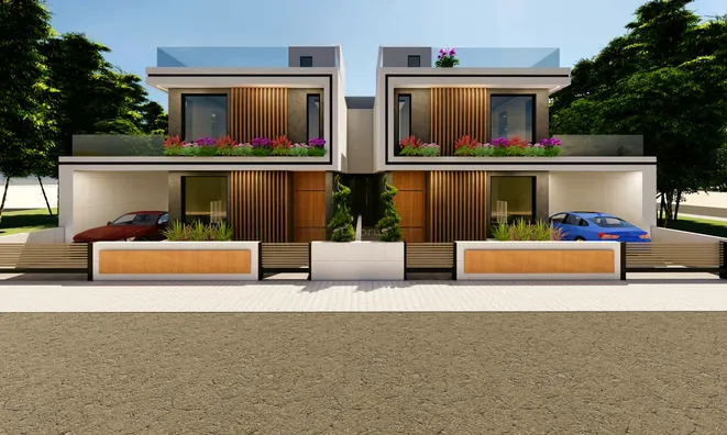 Недвижимость 3 Bedrooms Semi-detached For sale in Perivolia, Larnaca: 4