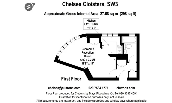 Недвижимость Chelsea Cloisters, Sloane Avenue: 10