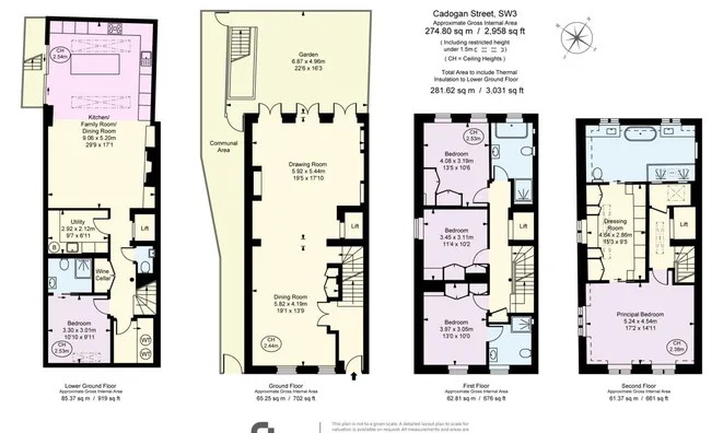 Недвижимость Cadogan Street: 29