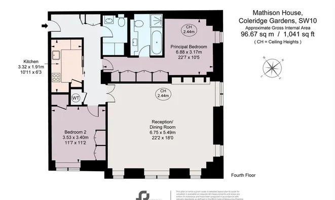 Недвижимость Coleridge Gardens, Chelsea: 10