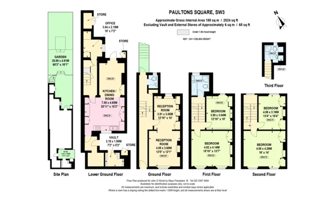 Недвижимость Paultons Square, Chelsea: 27