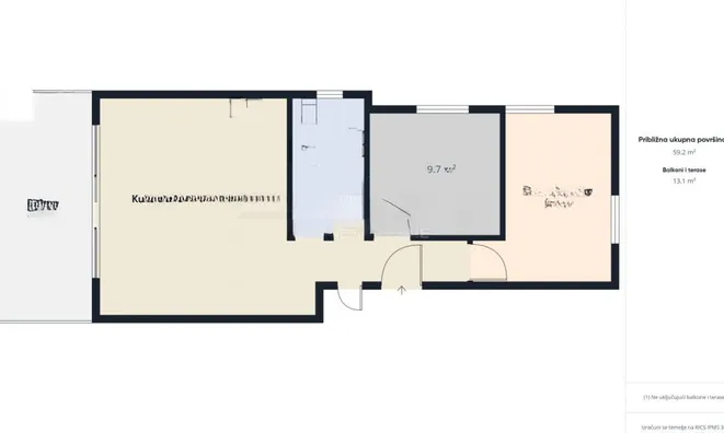 Недвижимость Трехкомнатная квартира, Центр: 22