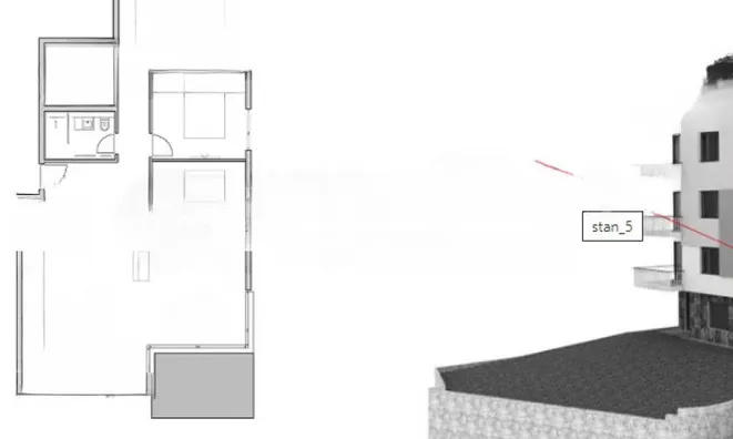 Недвижимость Четырехкомнатная квартира Центр, Опатия: 14