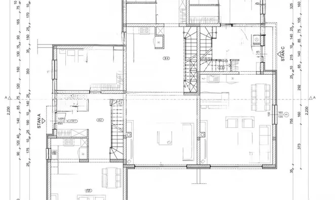 Недвижимость Четырехкомнатная квартира в центре Опатии: 3