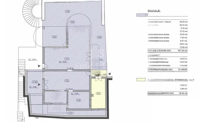 Недвижимость Трехкомнатная квартира в Центре: 4