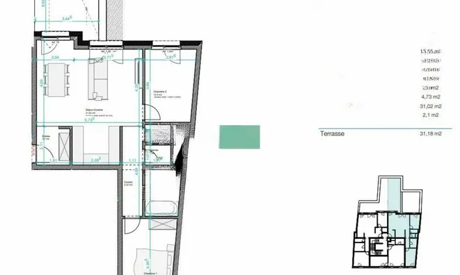 Недвижимость Apartment 2 bedrooms for sale in Bascharage: 7