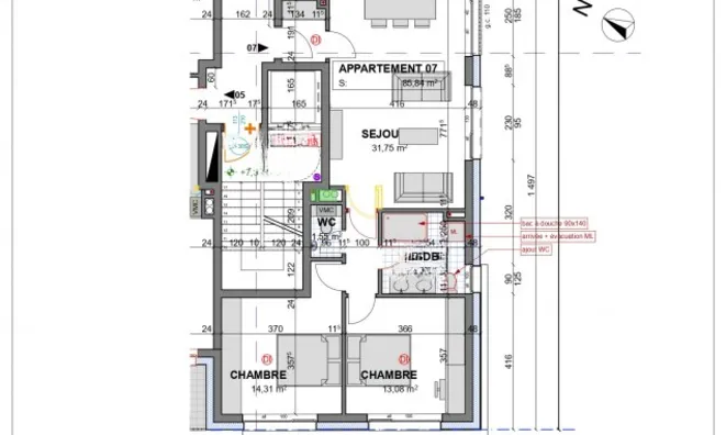 Недвижимость Apartment 2 bedrooms for sale in Junglinster: 7