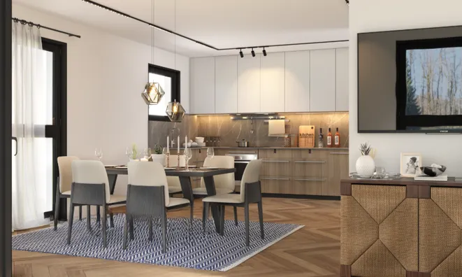 Недвижимость Apartment 5 rooms: 4