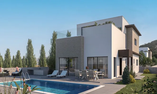Недвижимость 5 Bedroom Villa for Sale in Neo Chorio Pafou, Pafos: 1