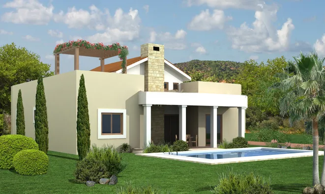 Недвижимость 3 Bedroom Villa for Sale in Monagroulli, Limassol: 1
