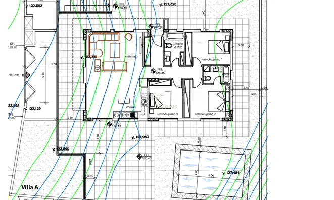 Недвижимость 3 Bedroom Villa for Sale in Parekklisia, Limassol: 10