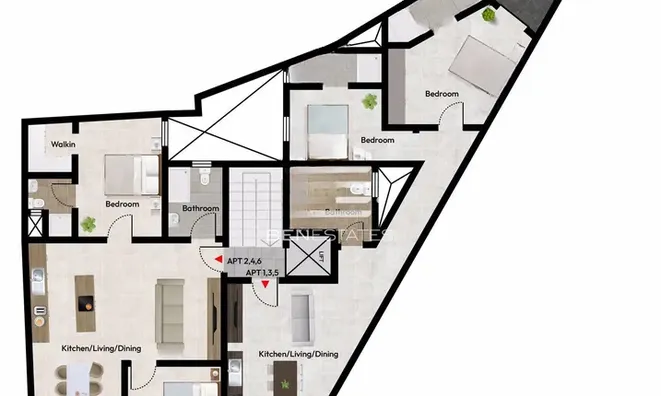 Недвижимость Central Rabat Apartment: 2