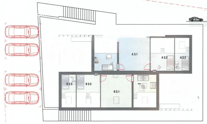 Недвижимость Квартира, 4.5 комнаты, Вич: 6