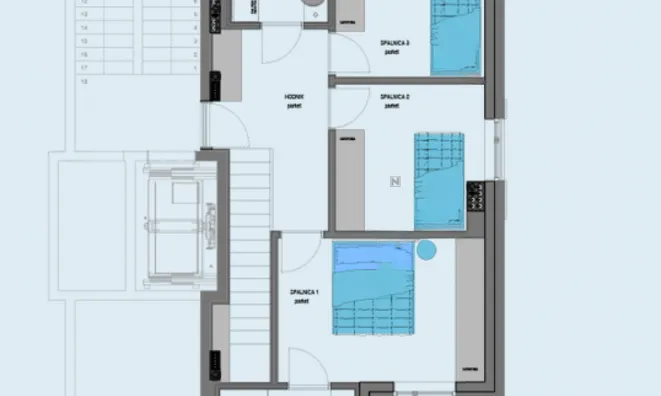 Недвижимость Четырёхкомнатная квартира-дуплекс в Изоле: 10