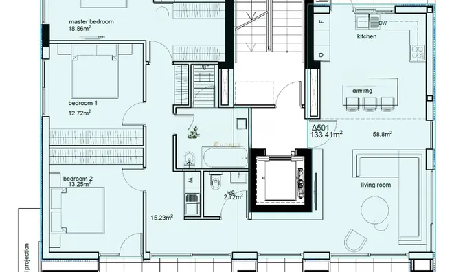 Недвижимость 2 Bedroom Apartment for Sell In Mesa Getonia , Limassol: 4
