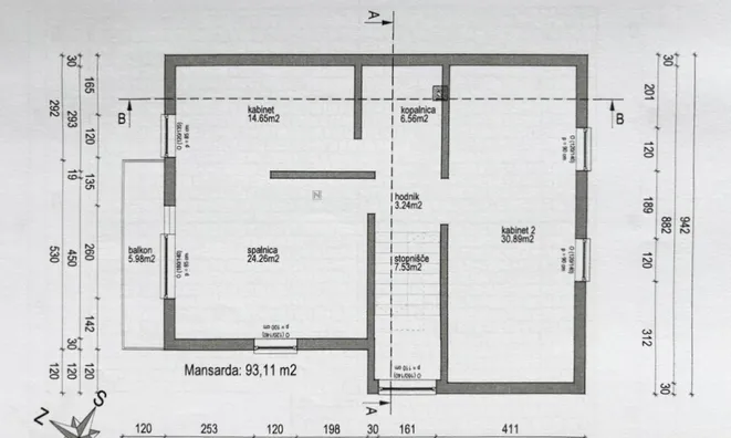 Недвижимость Дом в Залоге, две квартиры: 6