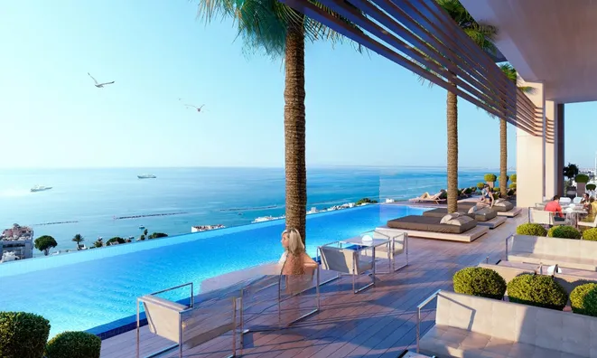 Недвижимость 1 Bedroom Sea-Front Apartment For Sale in Limassol, Potamos Germasogeias: 7