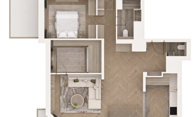 Недвижимость Apartment Monaco, La Rousse: 7