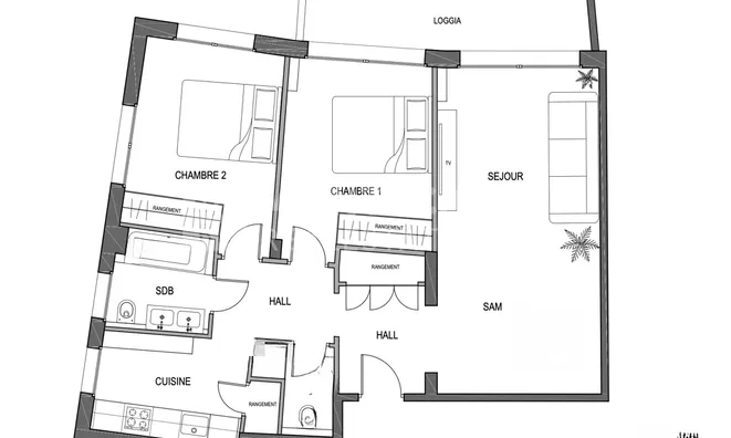 Недвижимость Apartment Monaco, La Rousse: 12