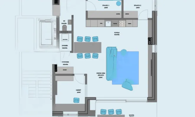 Недвижимость Квартира 3.5 комнаты в Изоле: 10