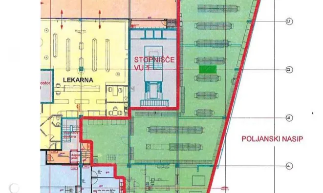 Недвижимость Комбинированное офисное помещение в Старой Любляне: 6