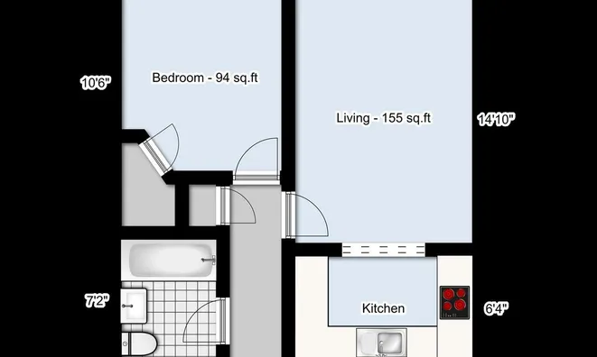 Недвижимость Skyline Plaza, Commercial Road, Aldgage East: 8