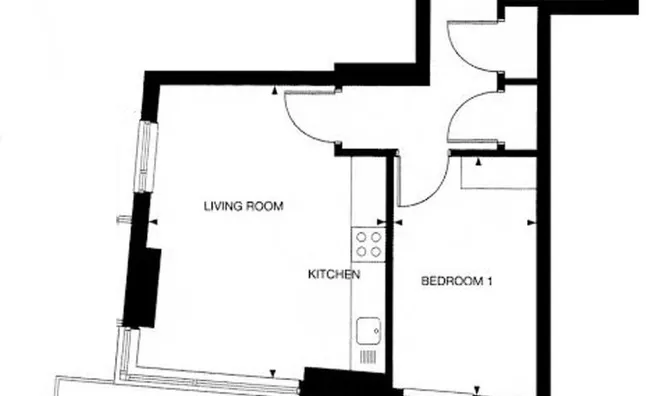 Недвижимость Spacious 1 Bed Flat, Woodberry Down: 10