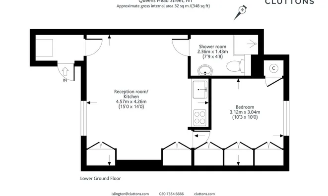 Недвижимость Queens Head Street: 9