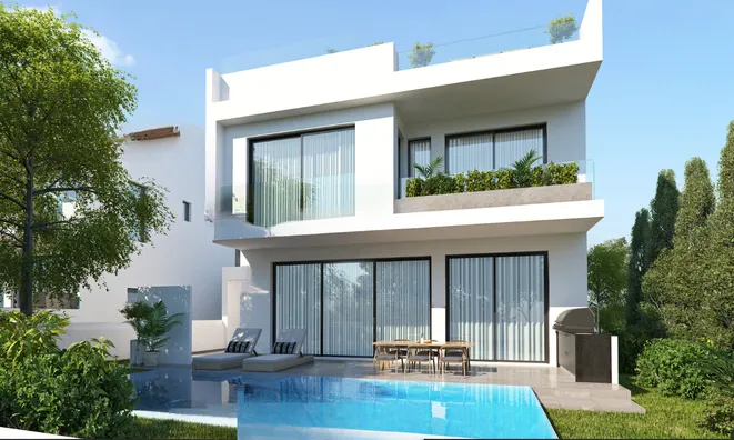 Недвижимость 3 Bedroom Villa for Sale in Oroklini, Larnaca: 1