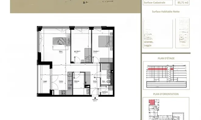 Недвижимость Apartment 2 bedrooms for sale in Belval: 4