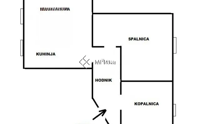 Недвижимость Квартира 2-комнатная в Руднике: 8