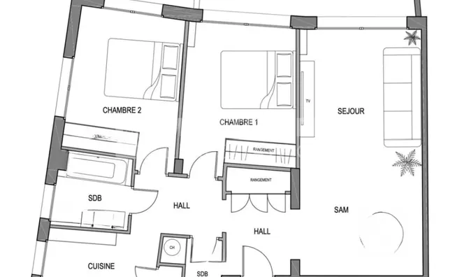 Недвижимость Apartment Monaco, La Rousse: 12