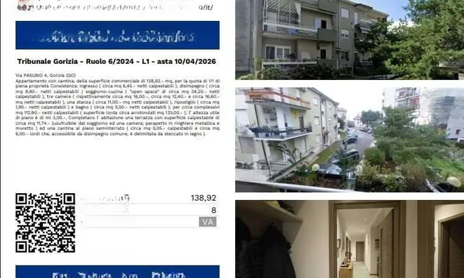 Недвижимость Квартира на улице Пасубио: 1