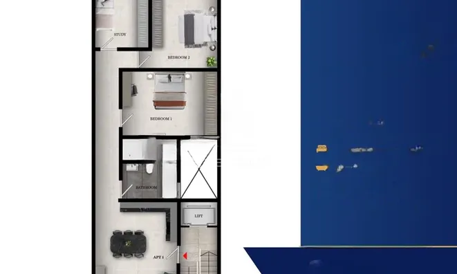 Недвижимость Ibragg Central Apartment: 4