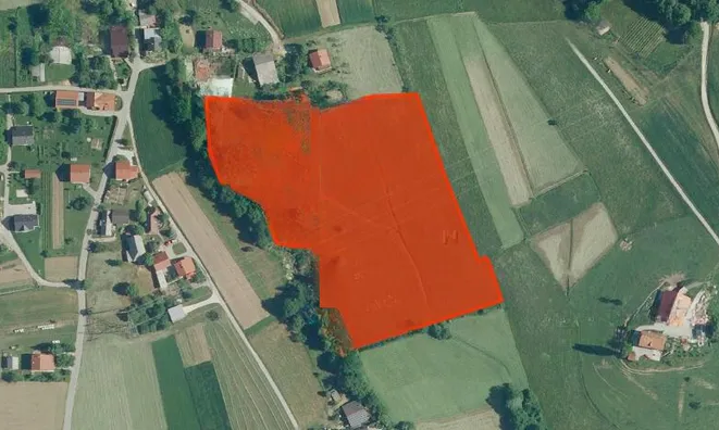 Недвижимость Земельный участок под застройку в Церовце под Бочем: 2