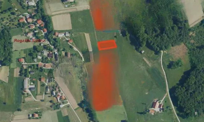 Недвижимость Земельный участок под застройку в Церовце под Бочем: 2