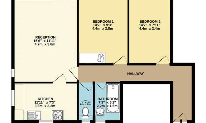 Недвижимость Barton House, Wandsworth Bridge Road, Fulham: 10